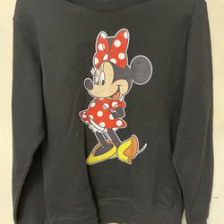 Brand New Smiling Minnie Mouse Sweatshirt Size Medium 