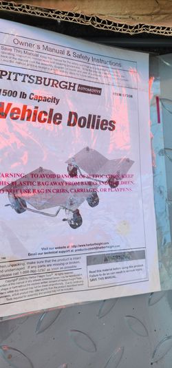 Vehicle Dollies New