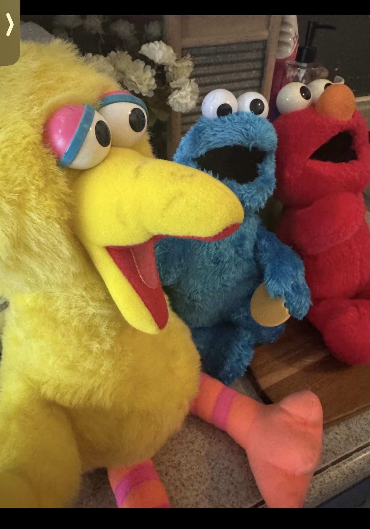 Vintage Stuffed Animals Sesame Street