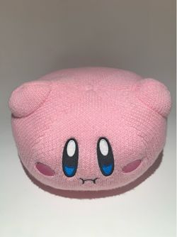 Tomy Club Mocchi-Mocchi Nuiguru Knit Hovering Kirby mega  plush 14in