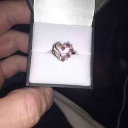 14k Gold Heart Shape Ring 