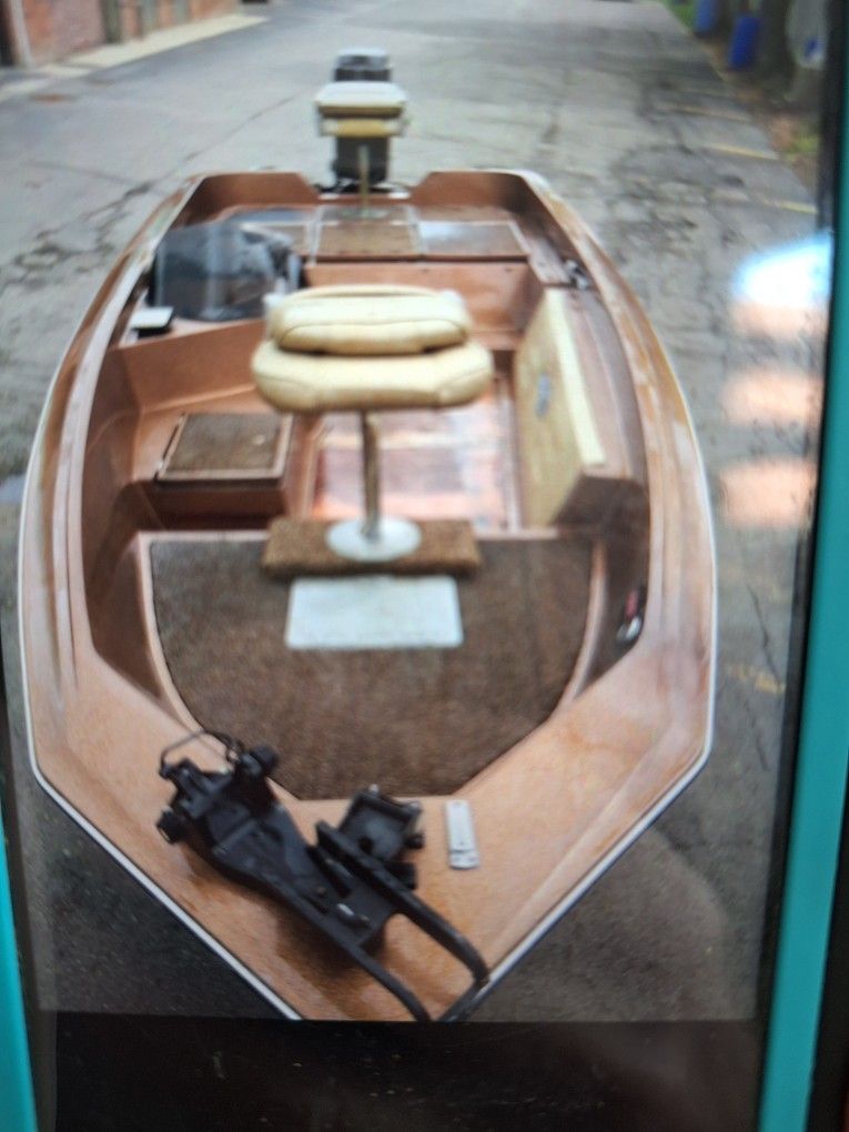 19' Fiberglass Bass Boat & 115hp Mercury
