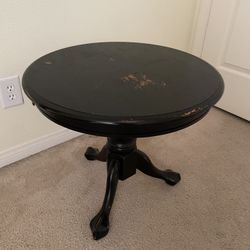 Vintage Round Accent Table 