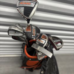 Titleist 981 Irons + Cobra King Driver/Woods – Adult Golf Set 