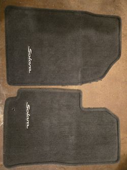 Genuine OEM 2010 Toyota Solara Gray Front Floor Mats