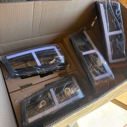 LED DRL Headlights 03-07 Chevy Avalanche Silverado 1500/ 2500/ 3500 / HD