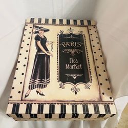 Vintage Kimberly Poloson Lg. Parisian nesting Box