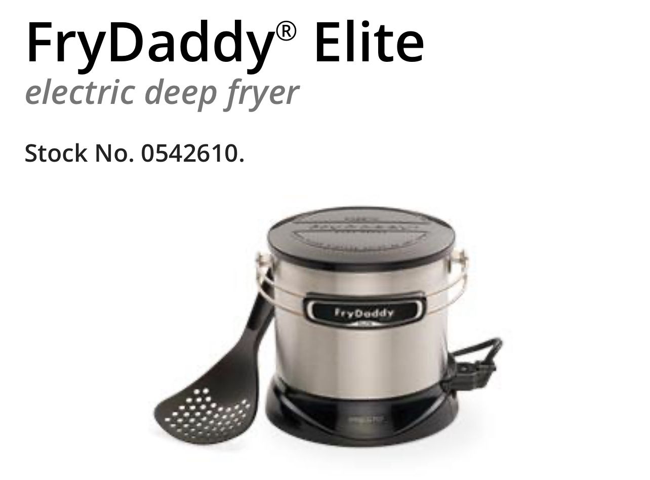 Brand New In Box 4 Cup FryDaddy