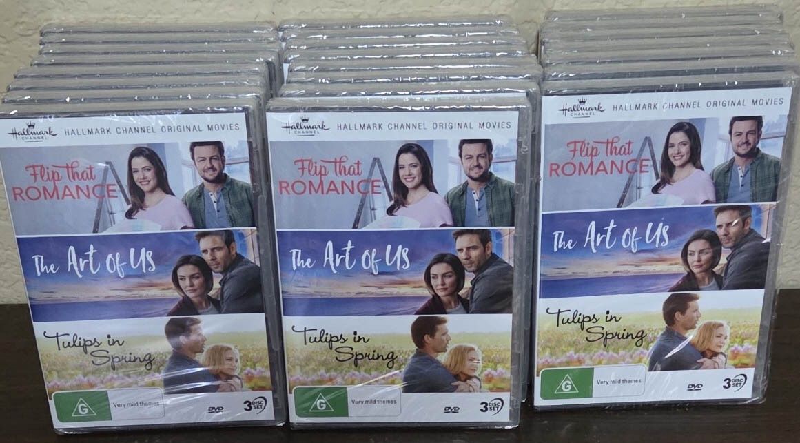 23 DVD's Wholsale Lot Hallmark 3 Film Collection All for $10