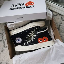 Converse Chuck Taylor All Star 70 Hi Comme des Garcons PLAY Black