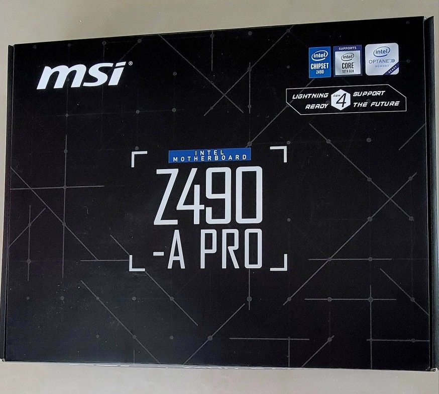 MSI Z490 A PRO LGA 1200 Intel Motherboard(brand new