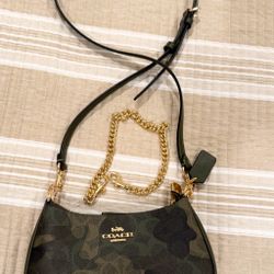 Coach Camo Crossbody Purse 