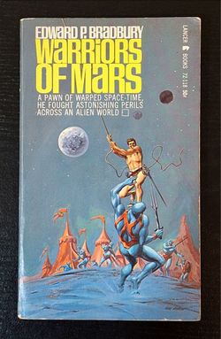VINTAGE 1967 SCI-FI BOOK - WARRIORS OF MARS