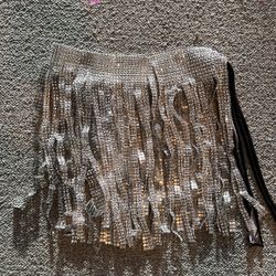 Rave Rhinestone Skirt
