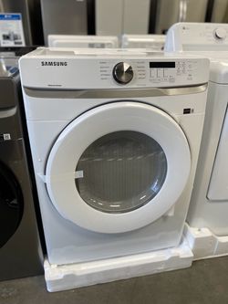 Samsung Front Load Gas Dryer In White