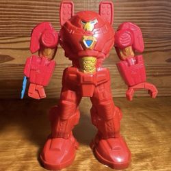 Avengers Marvel Mech Strike 8-inch Super Hero Ultimate Mech Suit Iron Man Figure