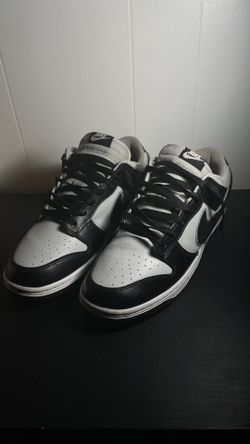 Nike Swoosh Dunks Black And Gray