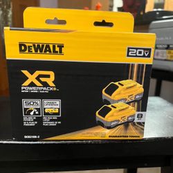 DEWALT 20V MAX XR Lithium-Ion 8.0 Ah Battery Pack (2-Pack)