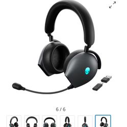 Alienware Tri-mode Wireless Gaming Headset AW920H-dark Side Of The Moon 