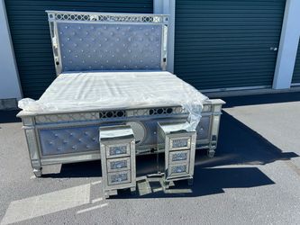 King size bed set cash only