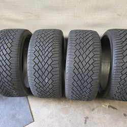 A complete set of Continental Viking Contact 7 like new $400