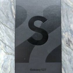 Samsung S22 5G 128GB Black - Unlocked - Brand New
