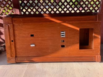 Wood TV Stand / Media Console Cabinet