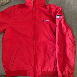 Tommy Hilfiger Yacht Sailing Jacket (RED, Size L): 