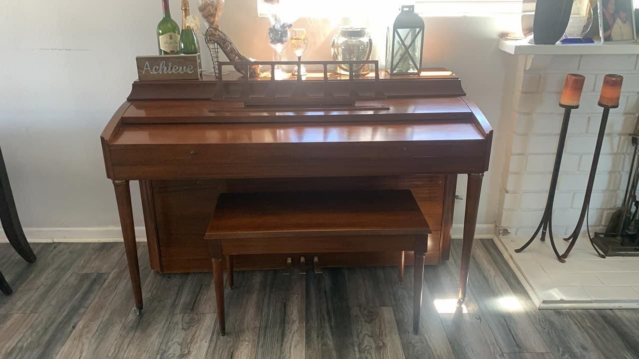 Antique Upright Starck Piano 