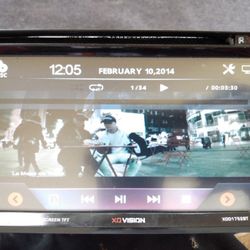 XD Vision X0D1752BT Double Din Deck Car Audio Stereo 