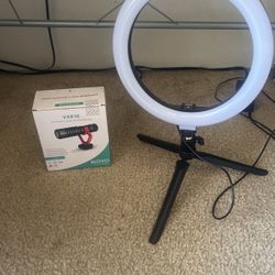 Ring Light & Microphone 