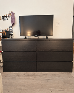 IKEA Dresser and Two Nightstands