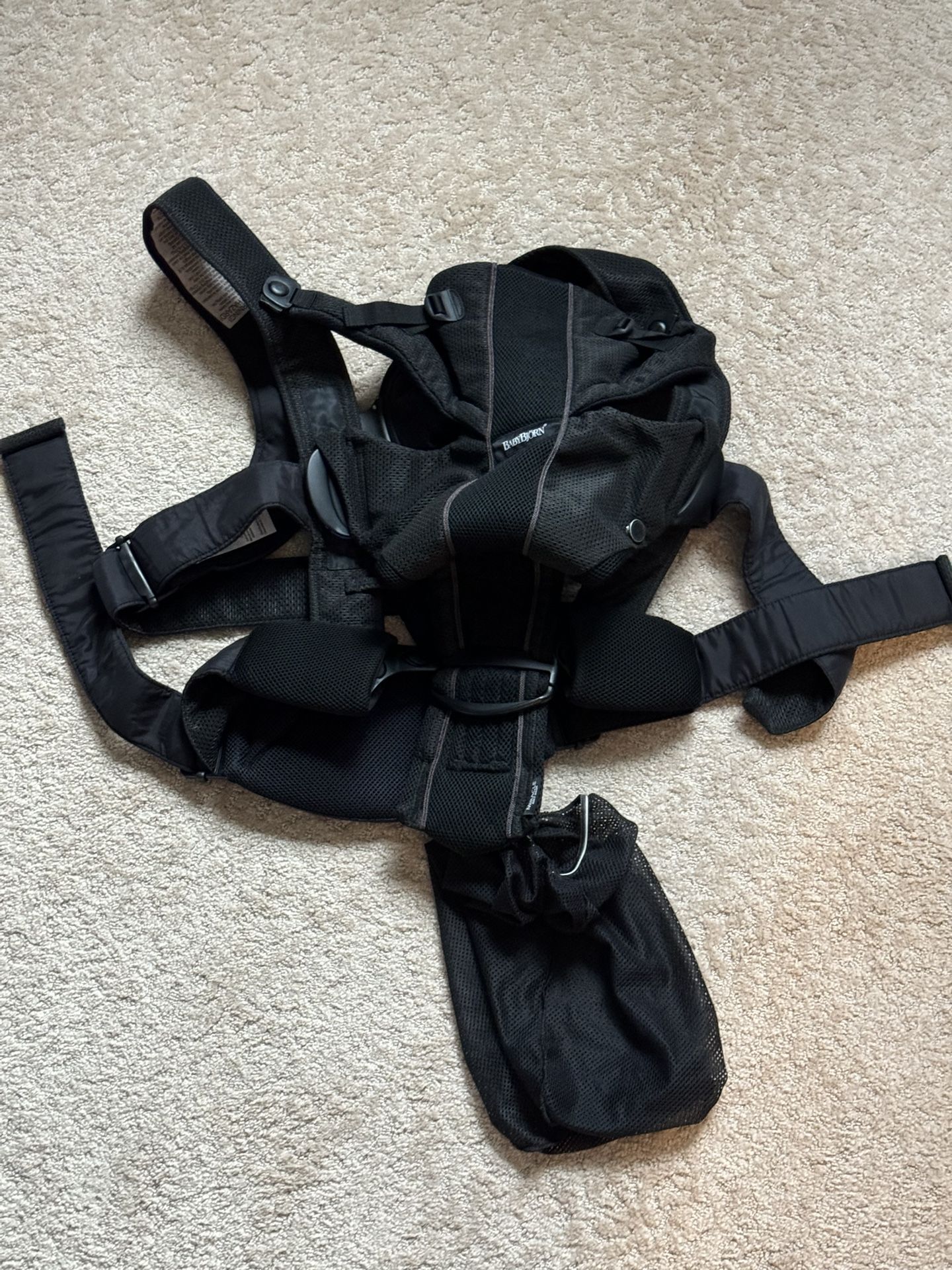 Babybjorn Baby Infant toddler carrier Papoose Straps