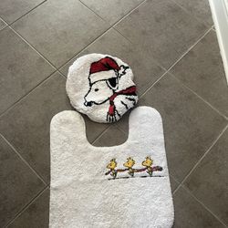 Peanuts Christmas Bathroom Decor