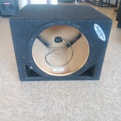 12" SUBWOOFER BOX Ground Shaker....$50 Firm 