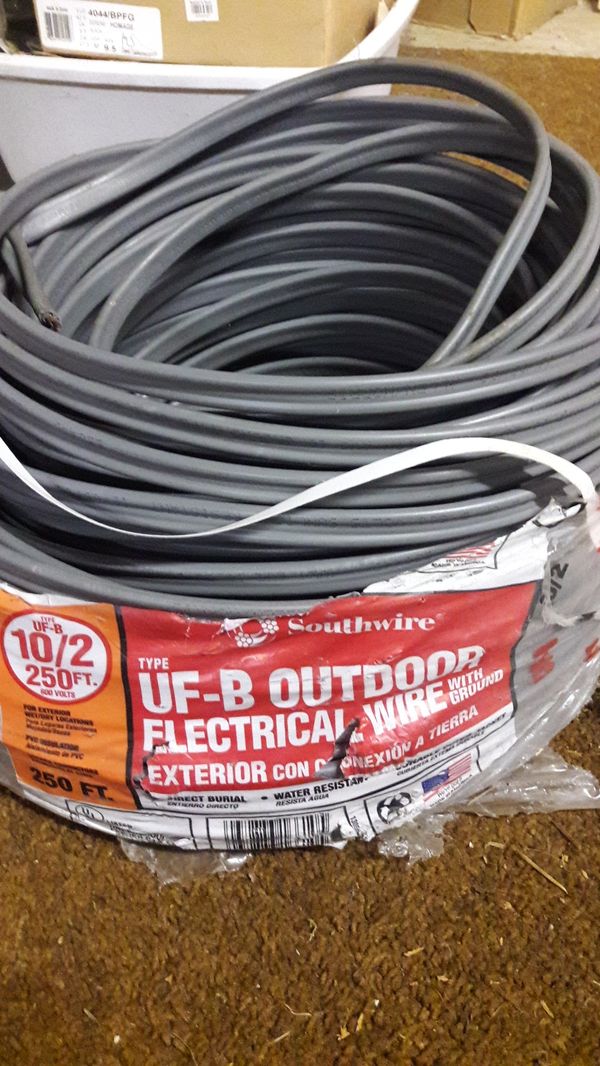 Uf B outdoor electrical wire 250 feet for Sale in Arlington, WA OfferUp