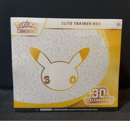 Pokemon 30th Celebration ETB SEALED