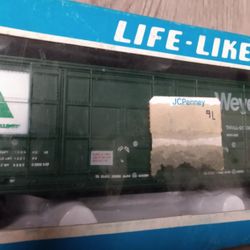 New Vintage Lifelike Freight Car For Ho Scale Train 