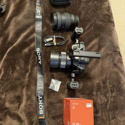 Sony A7S3 Camera with accessories