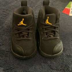 Jordan 12 Kids Shoes Size 4c