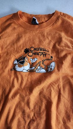 Chester Cheetah Kids Long Sleeve T Shirt (S)
