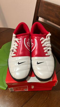 Nike total 90 white gym red men’s