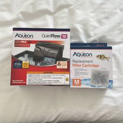 Fish Tank Filter With Filter Replacement 