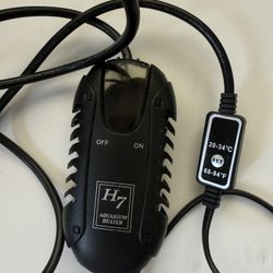 H7 Aquarium Heater 200W with Adjustable Temperature (68–94°F / 20–34°C)