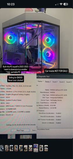 White GAMING PC build