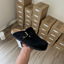 Black Birkenstock Clogs (Sizes 39-44)
