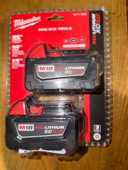 Milwaukee batteries