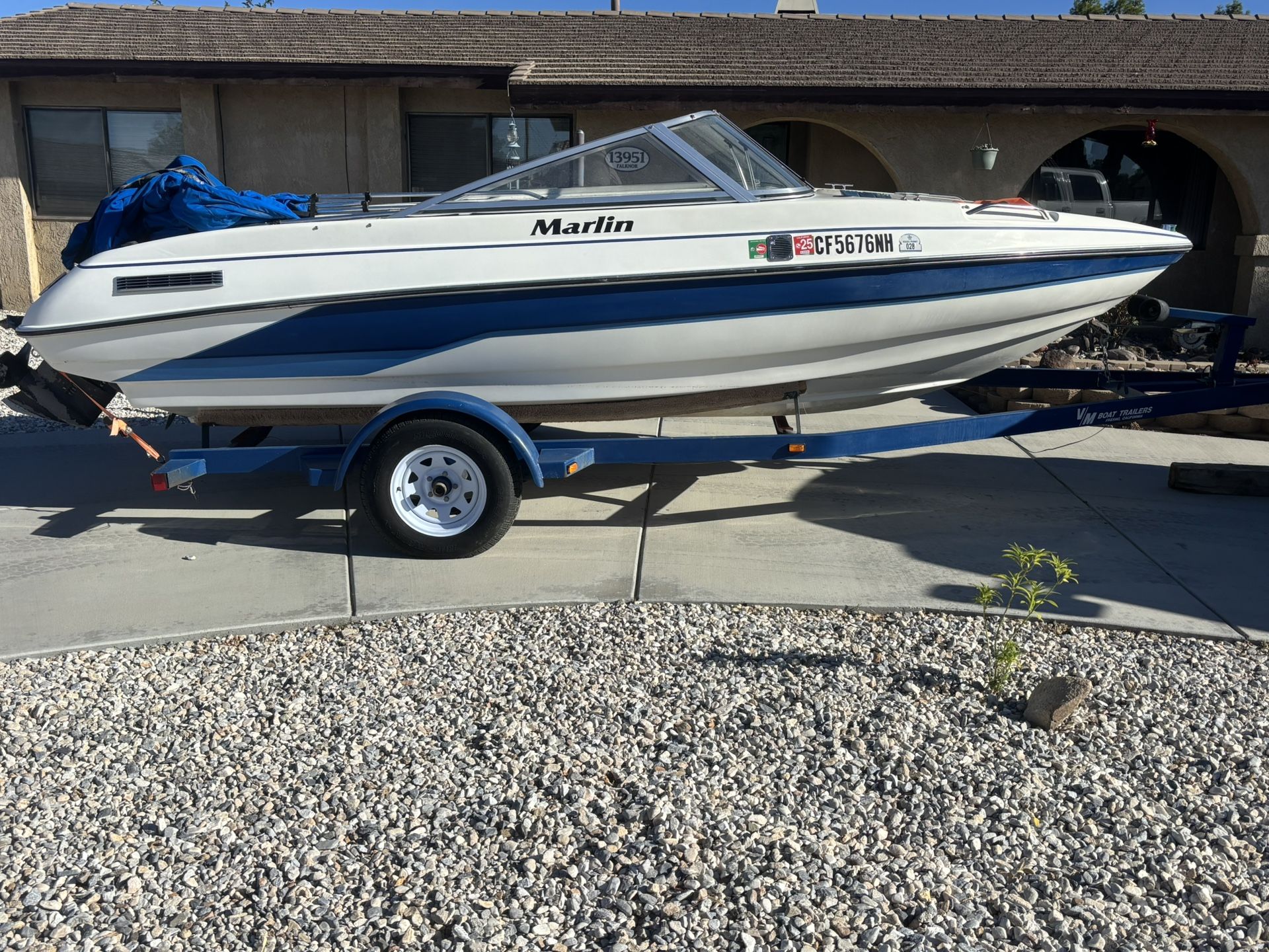 1993 Marlin Open Bow Boat