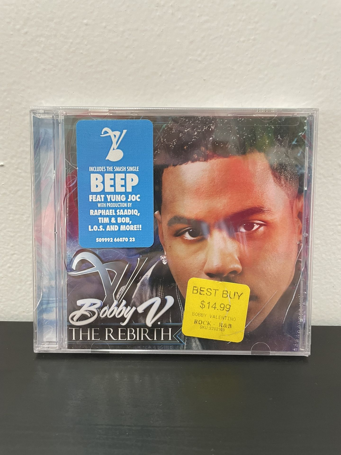 The Rebirth Bobby V CD Album NEW SEALED Valentino R&B 2009