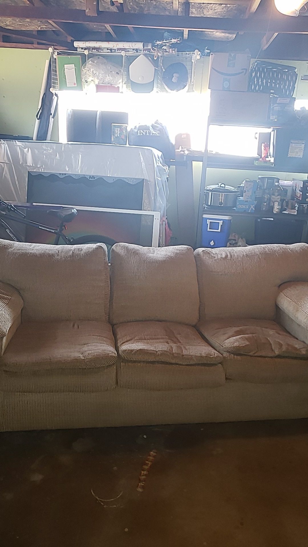 Brown Couch